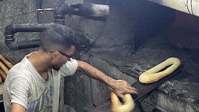 Traditional ovens fuelled by olive wood give Jerusalem kaek its characteristic smoky taste