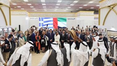 Sharjah is the guest of honour at the Thessaloniki Book Fair. Photo: @sharjahbookauthority / Instagram