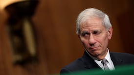 Martin Gruenberg, chairman of the US Federal Deposit Insurance Commission, testifies before the Senate banking committee in Washington on May 16. AFP