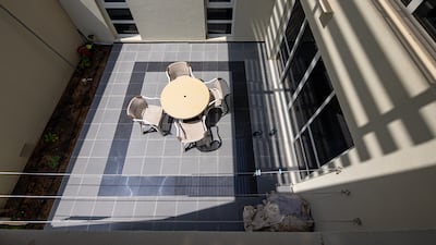 The courtyard