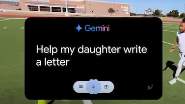 Google's ad promoting its Gemini AI tool generated a backlash amid rising fears about artificial intelligence. Photo: Google