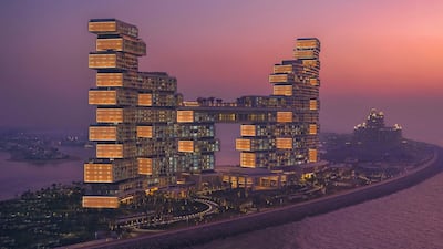 Dubai's Atlantis The Royal has been ranked inside the top 10 hotels in the world in 2024 by 50 Best. Photo: Dany Eid