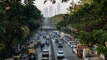 The skyline of Mumbai, India, where the UK government hopes to forge closer links. Getty Images