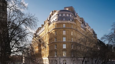 Two apartments at the five-star Corinthia Hotel in London's Whitehall are rented out at £7,500 and £9,000 per week. Photo: Beauchamp Estates