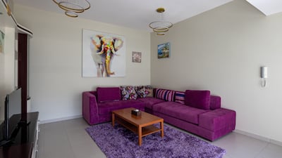 A sitting area