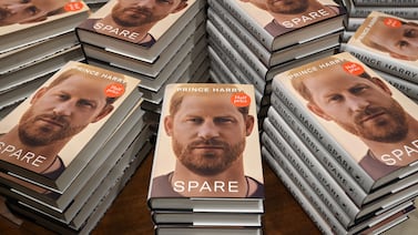 Prince Harry's memoir Spare has been a popular talking point on YouTube. EPA