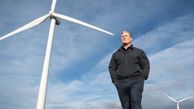 Labour leader Keir Starmer is pledging to make Britain's power grid carbon-free by 2030. PA