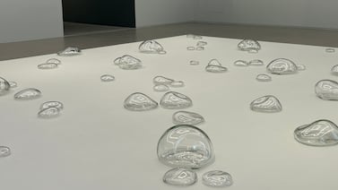 Pools by Ayesha Sultana, which is on display until December. Razmig Bedirian / The National