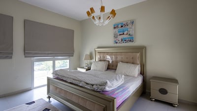The master bedroom
