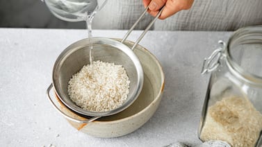 'Ricezempic' entails drinking the water in which uncooked rice is soaked. Getty Images