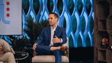 Adam White, chief executive of Front Office Sports. Photo: Alex Sroka