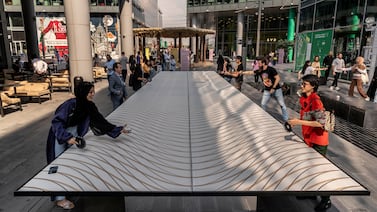 Dubai Design Week will be celebrating its 10th anniversary this year. Antonie Robertson / The National