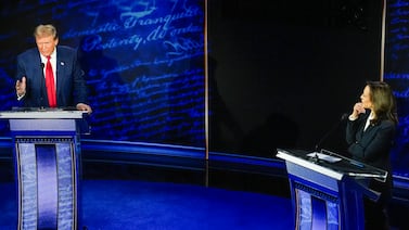 Donald Trump and Kamala Harris differ on almost every single foreign policy issue. AP