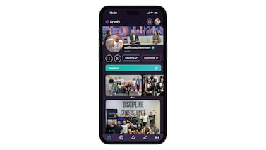 Screenshot of Lyvely app