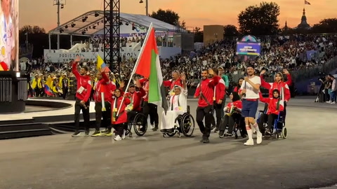 UAE Paralympics team steps out at opening ceremony in Paris