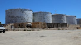 Crude oil storage tanks are seen at Azzawiya oil refinery, in Zawiyah, west of Tripoli, Libya. Reuters